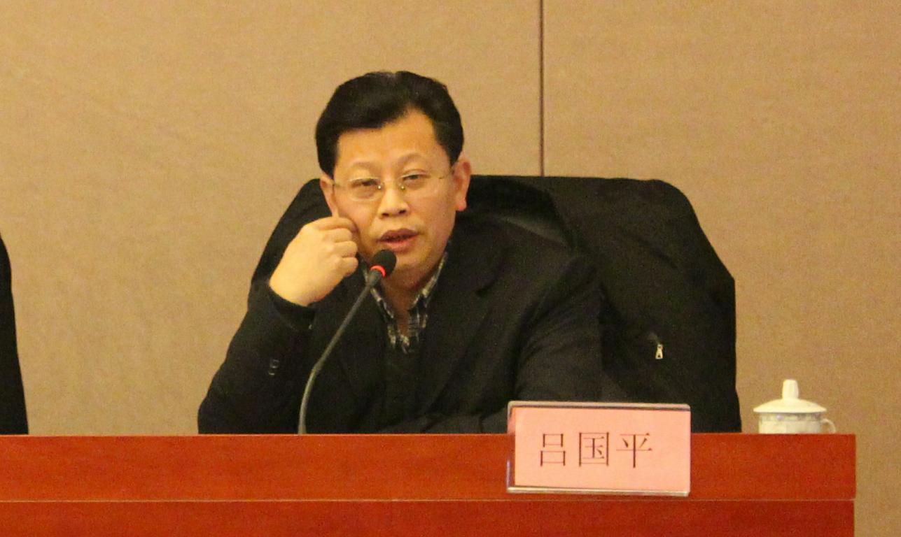 省委组织部吕国平处长就社会组织党建工作发表讲话